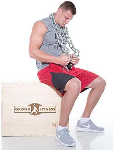 Gronk Fitness Wood Plyo Box w/Bamboo Finish