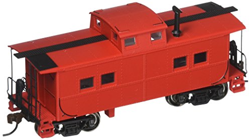 Painted, Unlettered - Caboose Red Northeast Steel Caboose. Ho Scale #TOP1