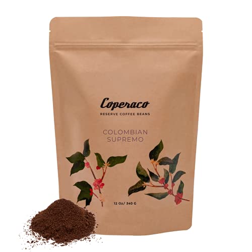 Coperaco Colombian Supremo Café Molido 12 oz miniatura 1