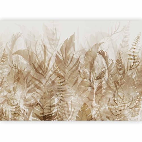 murando Fotomurales autoadhesivo Hojas 392x280 cm Papel Pintado Decoración de Pared Murales Pegatina decorativos adhesivos de Diseno Fotográfico Naturaleza Plantas Como Pintado b-A-0696-a-d