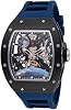 Reloj Invicta S1 Rally para Hombre 41mm Acero Inoxidable Negro + Acero, Esfera Negra, JX-2801 Automático 2