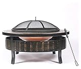 JFNHUTL Fogones para Exteriores Fogones de leña para el hogar Brasero para Calentar carbón para Exteriores Parrilla para Calentar mesas Estufa de carbón multifunción para interio