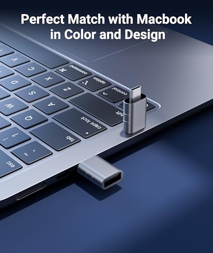 image for Syntech USB C to USB Adapter Pack of 2, USB 3.0 Female to Thunderbolt 