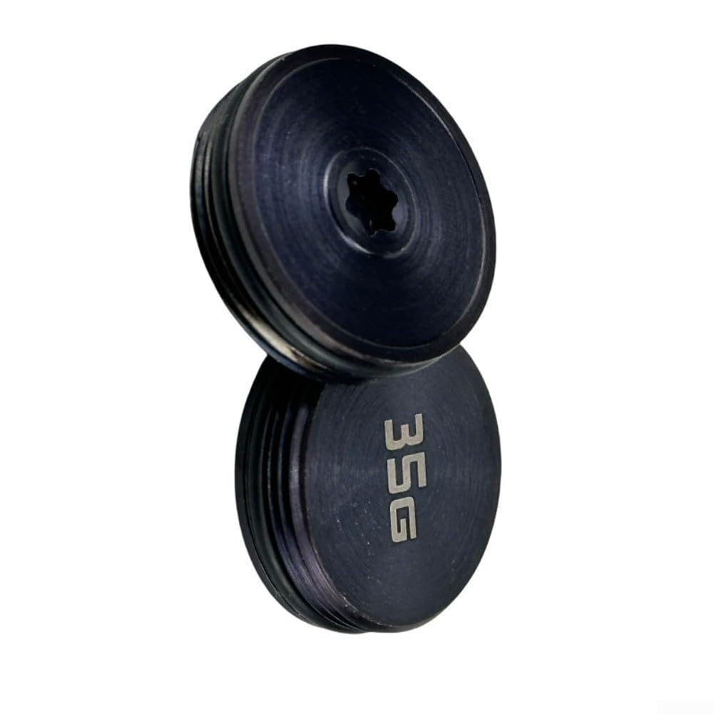 HaloModora Putter Tuning Weight for Odyssey Ai-ONE CH and DB Heads, 5/10/15/20/25/30/35g Alloy Screw, Black(35g)