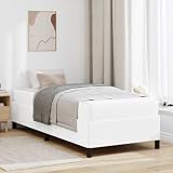 vidaXL Cama Moderna de con múltiples Zonas, Ropa de Cama y Muebles Deluxe para tu Dormitorio. Colchón cómodo y soluciones Elegantes de sueño con un diseño avanzado y un Sistema de Soporte increíble.