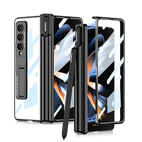 Film en verre avant Samsung Galaxy Z Fold 4 protection écran Z Fold 3 noir 5G