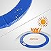 Exacme Trampoline Replacement Spring Cover, Safety Pad, Blue, 12 Foot