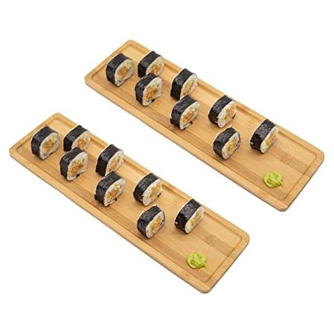 Lymhy Bamboo Sushi Tray Cover
