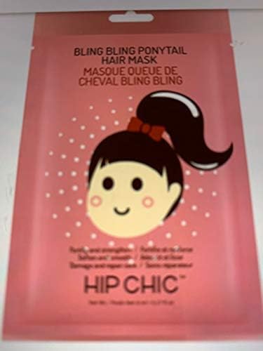 Hip Chic Bling Bling Ponytail Hair Mask (1 Mask)