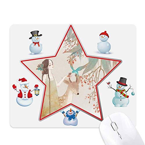 Tapis de souris style classique chinois antidérapant pour éliminer la fatigue et embellir le bureau