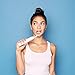 Smile Bright Store Platinum Electronic Sonic Toothbrush with UV Antibacterial Sanitizing Charging Case - Rechargeable Storage Base, (Silver)