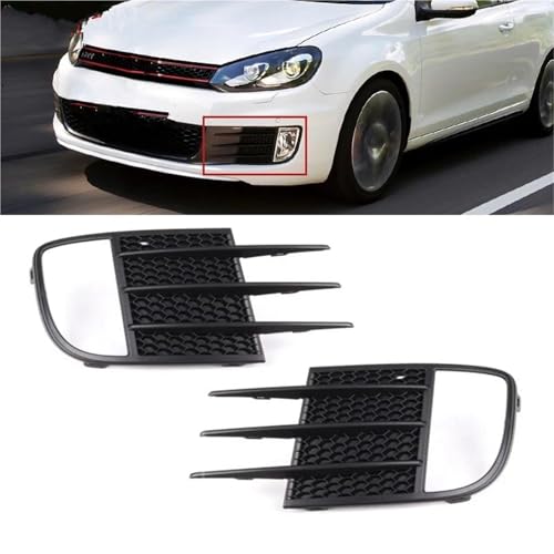 Grille phare antibrouillard cassée pour Golf 6 GTI ? Remplacement gauche noir - 4