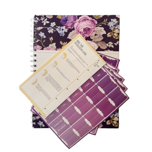 One-Year Bible Reading Plan for Women,Study Journaling with Note Space,Spiral-Bound