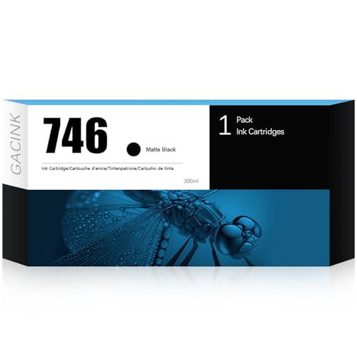 Image of 746 Ink Cartridges P2V83A 300ML Matte Black Compatible with HP DesignJet Z6 & Z9+ Large Format Printers