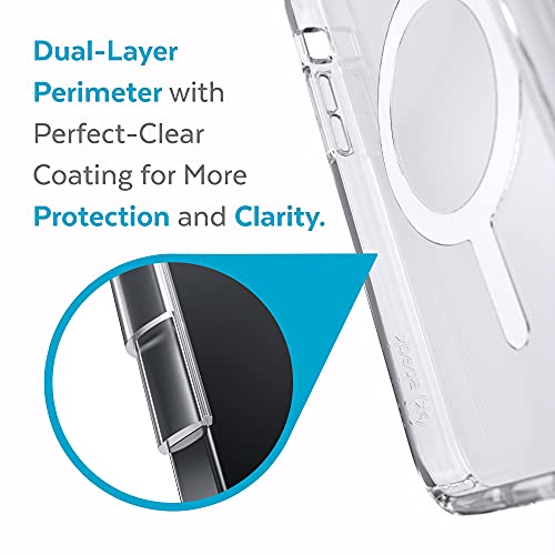 Speck Presidio Perfect-Clear with MagSafe Series Case for Apple iPhone 13 Pro Max and 12 Pro Max - Clear - image 5