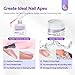SAVILAND Acrylic Nail Kit with Ultra - Builder Hard Gel Nail Kit with Nail Drill