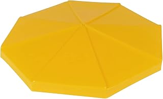 UltraTech 0498 Optional Snap-On Cover, Yellow, For Global Ultra-Drum Funnel
