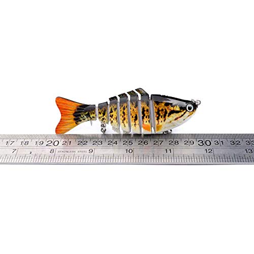 Perche de truite de morue prédatrice leurre eau salée douce - 4