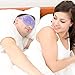 Plush Eye Mask 3 Pcs Sleeping Blindfold - Comfortable Soft Furry Eye Cover for Sleepover Gift Birthday Party Favors (Pink, Purple, Sky Blue)