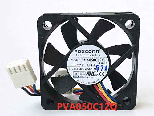 Generic Cooling Fan Cooler for FOXCONN PVA050C12Q 5CM 5010 5CM4-Pin/Wire