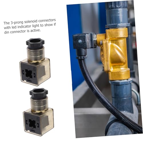 Conector de pines profesional Cabilock con diseño resistente para electroválvulas 4