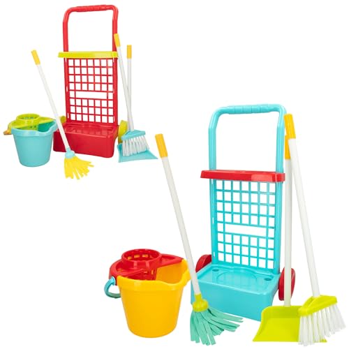 ColorBaby - Carrito limpieza, 55 cm My Home Colors (43282)