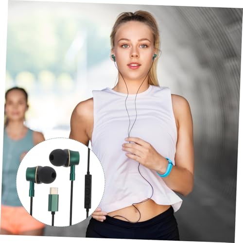 Auriculares tipo C intrauditivos NUOBESTY con micrófono para móvil 6