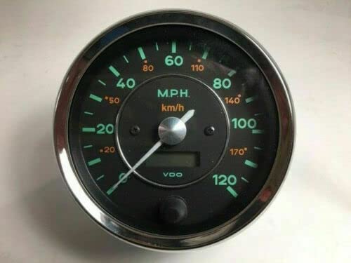 Vdo Gauge 3 Pc Set 356 Speedster Spyder Porsch #TOP3