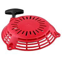 QWORK® Seilzugstarter, Seilzugstarter für Rasenmäher, Kompatibel mit Honda-Motoren GC135, GC160, GCV135, GCV160, EN2000, EN2500 28400-ZL8-023ZA und 28400-ZL8-013ZA