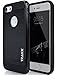 TRAKK FORCE iPhone 7 Case - Elite Premium Modern Slim Cushion - Brushed Metal, Dual Layer TPU, Anti-Scratch, Shock Absorption Heavy Duty Apple iPhone 7 Protective Case 4.7" - Black