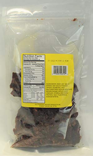 Old Trapper Beef Jerky 10Oz, Naturally Smoked,Teriyaki Flavor (Pack Of 2) #TOP1