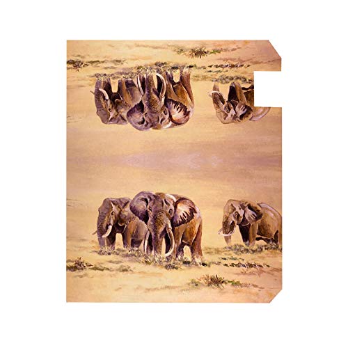 Couverture magnétique pour boîte aux lettres motif éléphant couleur - 5