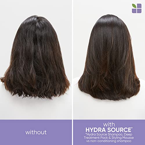 Biolage 884486383303 Hydra Source Styling Mousse | Provides Body & Natural Movement | Medium Hold | For Dry Hair thumb #2