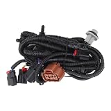 banapoy Rear Park Assist Wiring Harness 10363788 for 1500 2500 3500 2007 to 2014, Backup Sensor Light Wiring Harness, Reverse Tailgate License Plate Light Harness Warning System