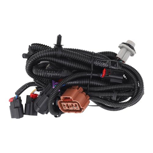 banapoy Rear Park Assist Wiring Harness 10363788 for 1500 2500 3500 2007 to 2014, Backup Sensor Light Wiring Harness, Reverse Tailgate License Plate Light Harness Warning System