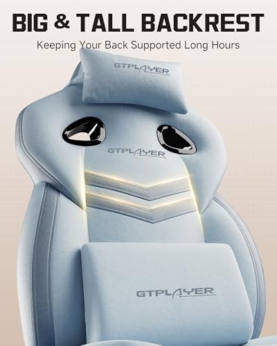 Image of GTPLAYER Gaming Chair for Adults, Ergonomic High Back Chair with Footrest