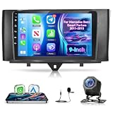 NHOPEEW Autoradio per Mercedes Benz Smart Fortwo 2011-2015 con Video Online
