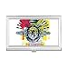 Graffiti Street Crown Lion Highness Pattern Business Card Holder Case Pocket Box Wallet
