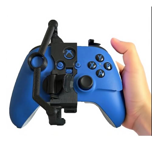 One Handed Controller for Xbox Series X|S, On Attachment - Features an Adjustable Leg Strap for Adaptive Gaming Assistance for Players with Limited Mobility (white)