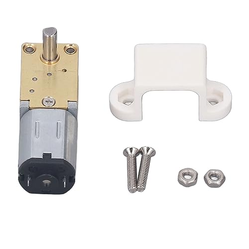 Fafeicy - Fafeicy Moteur de Vitesse Actuel égal à 12-V avec une Base fixe. Usurnour Ciellado basé à Grande Vitesse du Moteur Réducteur de la Capation élevée pour les Cochos et les Robots Intelligents, le