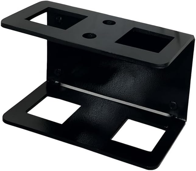 2" Trailer Hitch Storage Bracket for Two Ball Mount Hitches, and Two pins, Double Hitch Holder for 2 Inch Tube hitches, Truck Bed or Garage Wall Mount