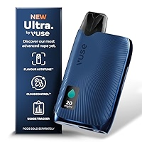 Vuse Ultra – Smart Vape with LED Display, Premium E-Cigarette Pod System,  Compatible with Vuse Pods & Ultra Smart Pods (Sold Separately) (Smart  Features Only Available with Smart Pods), Black: Amazon.co.uk: Everything