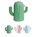 Qinghengyong Diffusore di Aromi,340ml Diffusore Cactus Design Umidificatore Home Office Cactus Design USB Powered LED umidificatore, Verde