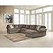 Signature Design by Ashley Jessa Place Sectional in Dune Fabric