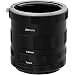 Fotodiox Macro Extension Tube Set Kit for Extreme Close-up for Sony A-Series Alpha Digital SLRs, fits Sony A100, A200, A230, A290, A300, A330, A350, A380, A390, A450, A500, A550, A560, A580, A700, A850, A900, SLT-A35, A33, A37, A55, A57, A65, A77