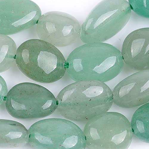 Sweet & Happy Girl's Store 5X7mm Freeform Potato Shape Gemstone Green Aventurine Jade Beads Strand 15 Inch Jewellery Making Beads - Image 4