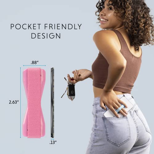Image of LOVEHANDLE Original Universal Phone Grip - Solid Blush
