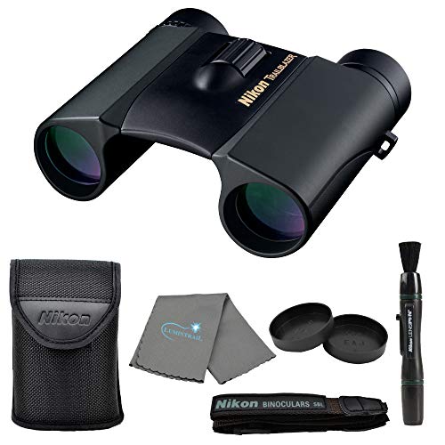 Binoculares Trailblazer 10x25 ATB Negro con Accesorios miniatura 1