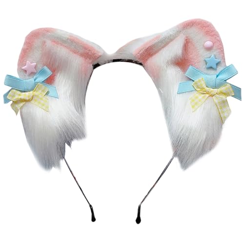 Serre-tête oreilles d'animaux cosplay Halloween et accessoire jeu de rôle fete