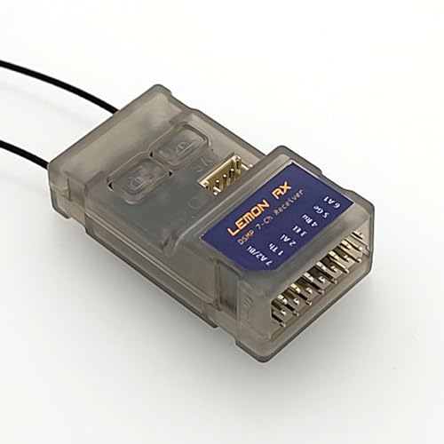 Buddy RC Compatible Spektrum Full-Range DSMP 7-CH Receiver with Diversity Antenna, DSMX DSM2...